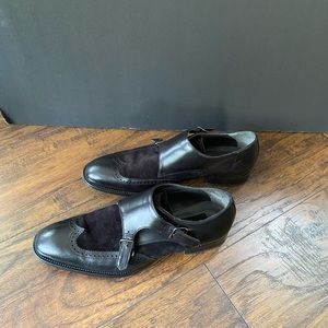 To Boot New York Suede/leather Monk strap